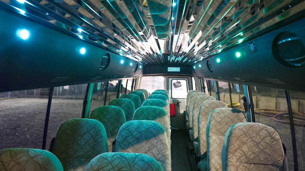 The West Coast Boogie Bus Interior